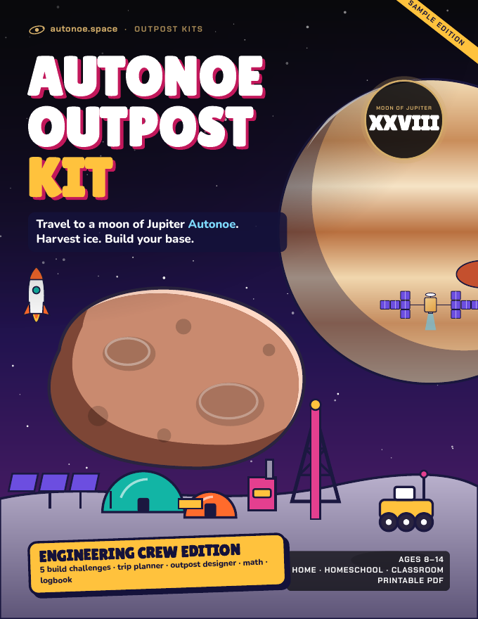 Autonoe Outpost Kit sample, page cover
